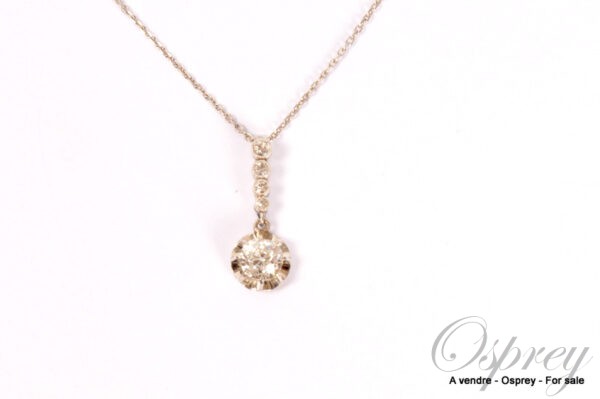 Diamond pendant