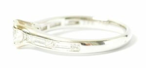 White gold diamond engagement ring - Image 12