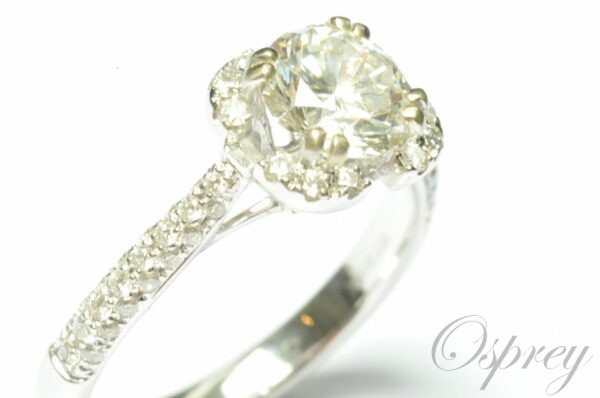 Diamond engagement ring
