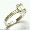 Bague diamant solitaire, Osprey Paris, achat et vente de bijoux anciens et d'occasion, diamants, perles, montres, antique jewellers