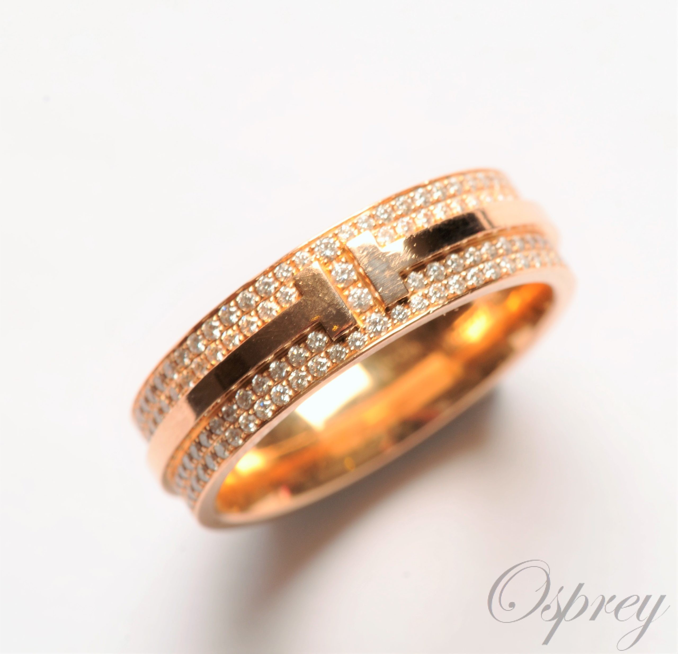 Tiffany T Two wedding ring - Osprey Paris