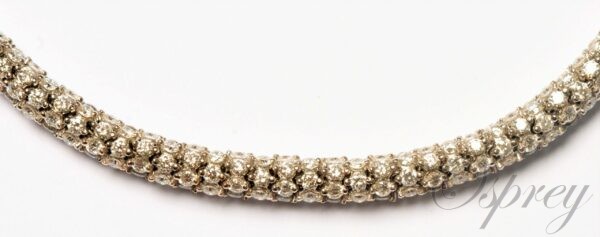 Collier riviere de diamants par Osprey Paris, achat et vente de bijoux anciens et d'occasion, diamants, perles, montres, antique and second-hand jewellers