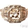 Bague Art Deco diamant