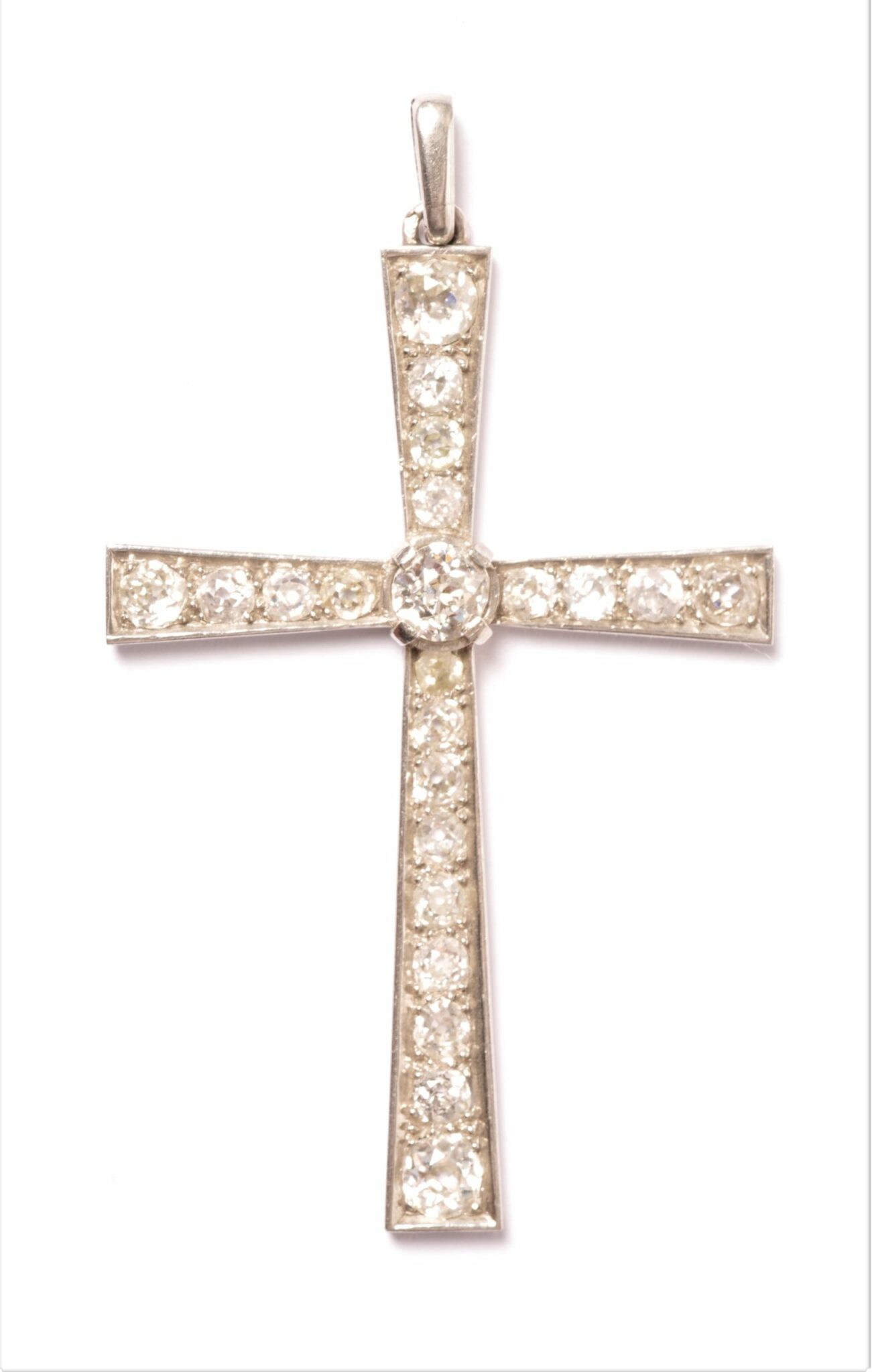 Croix ancienne diamant Osprey Paris